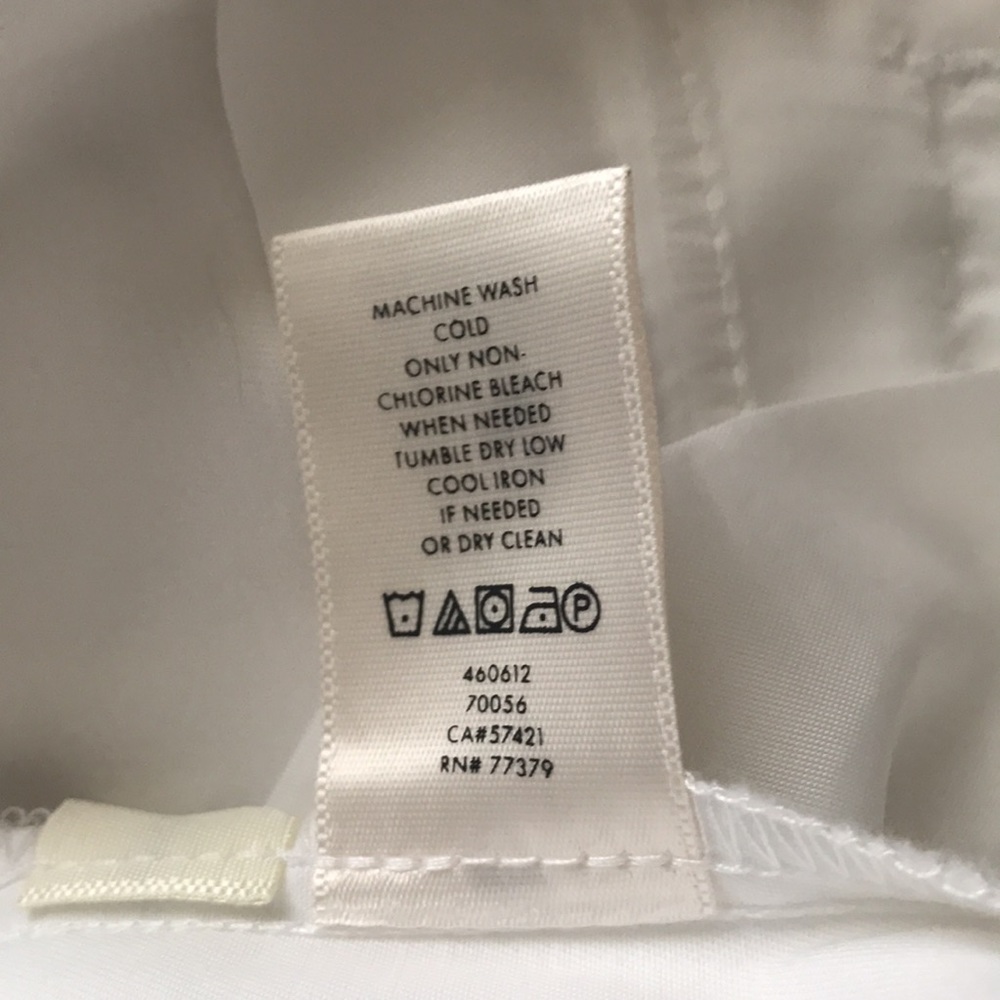 NWT Ann Taylor white metro shorts - Picture 4 of 5